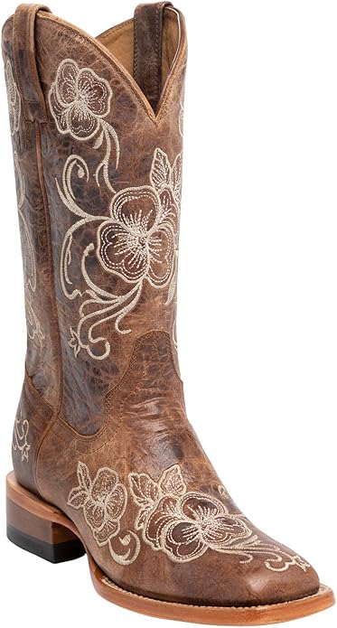 Meadow Blossom Square Toe Boot